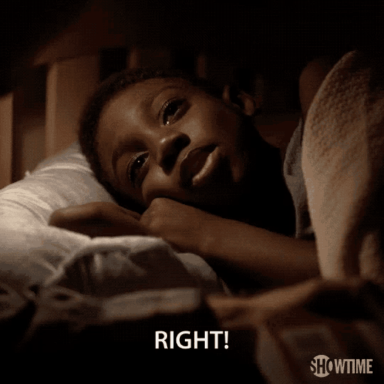 a child is laying in bed and a showtime logo can be seen in the corner