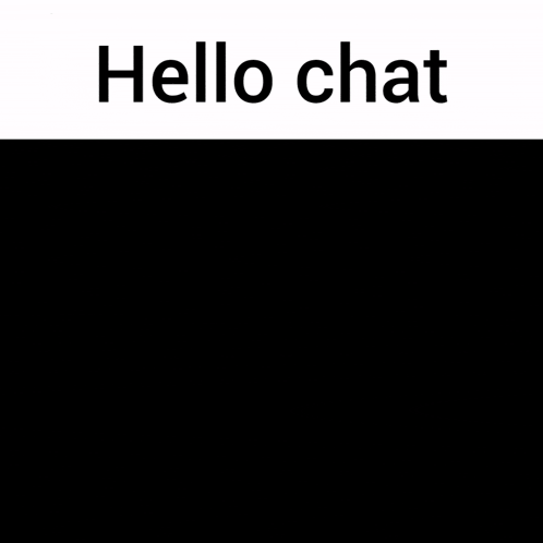 a drawing of a knight and the words hello chat