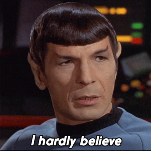 I Hardly Believe Mr Spock GIF - I Hardly Believe Mr Spock Henoch GIFs