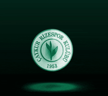 a green circle that says ' çaykur rizespor kulubu 1953 ' on it