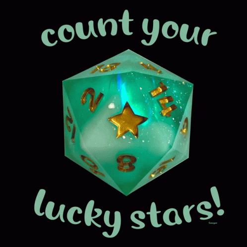 Lucky Stars Dice GIF - Lucky Stars Dice Polyhedral GIFs
