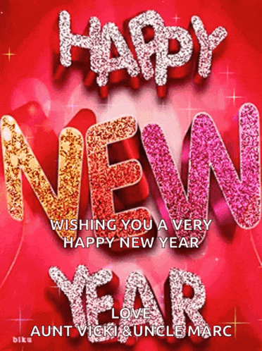 happy new year wishing you a very happy new year