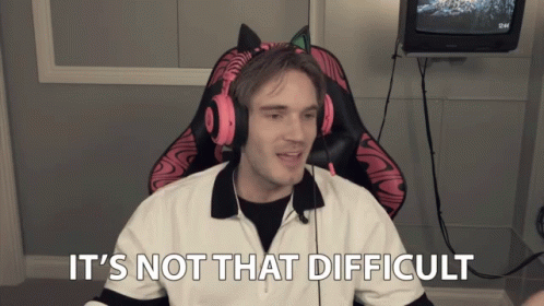 Its Not That Difficult Not Hard GIF - Its Not That Difficult Not Hard Easter GIFs