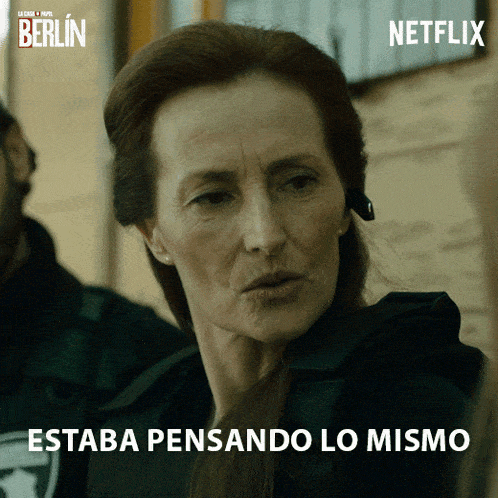 a netflix ad for berlin shows a woman