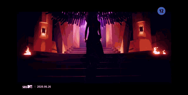 a screen shot of a video with the number 12 at the bottom