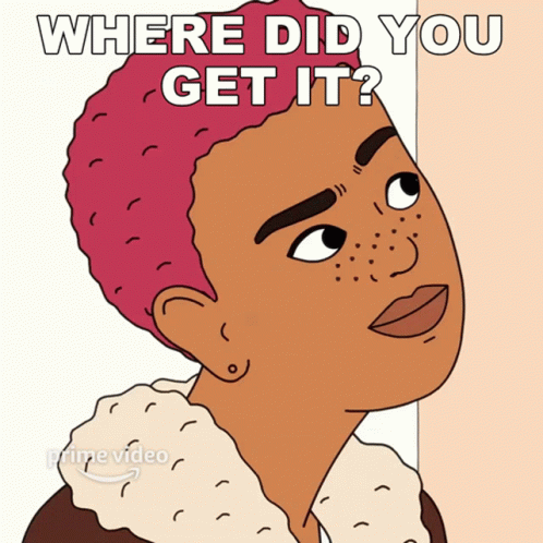 Where Did You Get It Derica GIF - Where Did You Get It Derica Fairfax GIFs