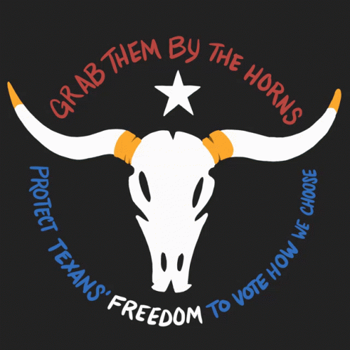 Grab Them By The Horns Protect Texans Freedom To Vote GIF - Grab Them By The Horns Protect Texans Freedom To Vote Vote How We Choose GIFs