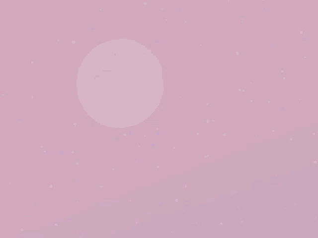 a pink background with a full moon and stars in the sky