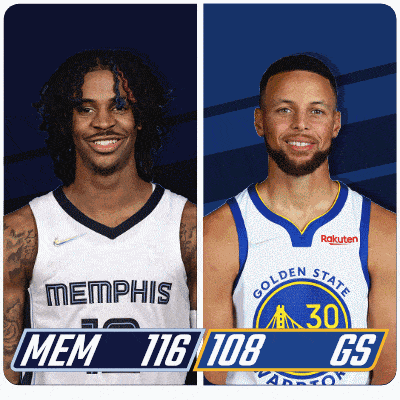 two basketball players from memphis and golden state
