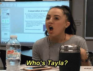 Tayla Whos Tayla GIF - Tayla Whos Tayla Sassy GIFs
