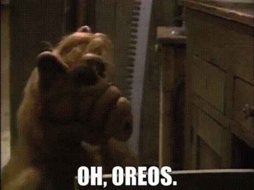 Alf Oh Oreos GIF - Alf Oh Oreos Cookies GIFs