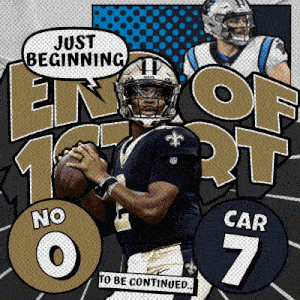 a poster of a football player that says just beginning
