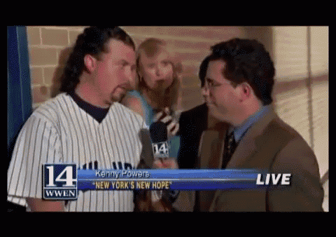 - GIF - Kenny Powers New York Yankees Supporter GIFs