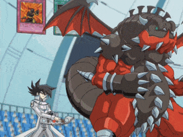 Chazz Armed Dragon Lv7 GIF