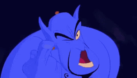a close up of a cartoon character 's face with a very angry expression