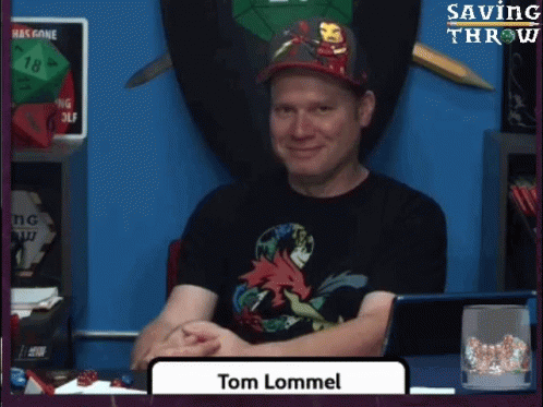 Tom Lommel Dm GIF - Tom Lommel Dm Dungeon Master GIFs