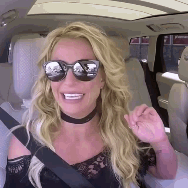 Britney Britney Spears GIF - Britney Britney Spears Carpool Karaoke GIFs