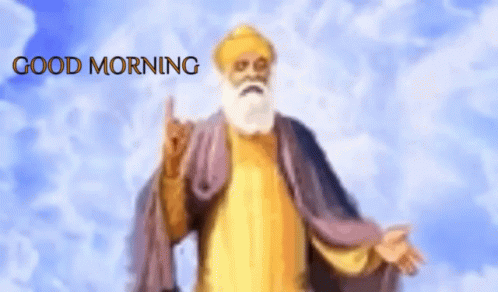 Guru Nanak Dev Ji Good Morning GIF - Guru Nanak Dev Ji Good Morning Greeting GIFs