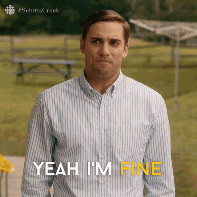 Yeah Im Fine Ted GIF - Yeah Im Fine Ted Ted Mullens GIFs