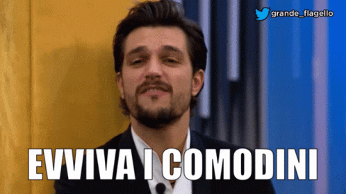 Andrea Zelletta Gfvip Evviva I Comodini GIF - Andrea Zelletta Gfvip Evviva I Comodini GIFs