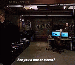 Christian Slater GIF - Christianslater Are You A One Or A Zero Real L Ife Question GIFs