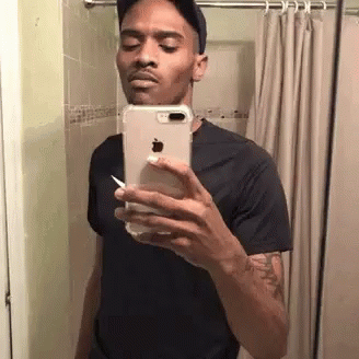 Smoking Mirror Selfie GIF - Smoking Mirror Selfie Smoke GIFs