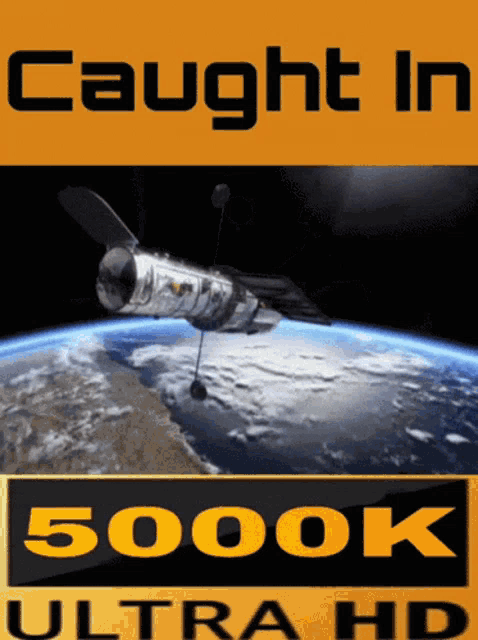 a poster that says 5000k ultra hd with a picture of the earth