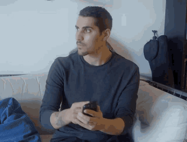 Touch Rudy Ayoub GIF - Touch Rudy Ayoub Phone GIFs
