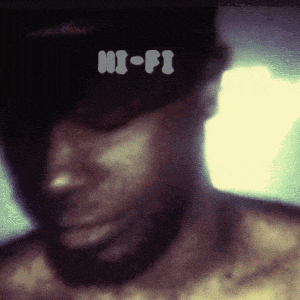 a man is wearing a hat that says hi-fi