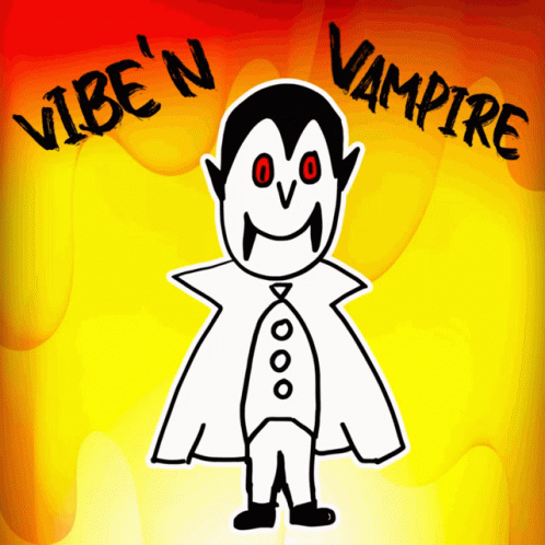 Viben Vampire Veefriends GIF - Viben Vampire Veefriends Chilling GIFs