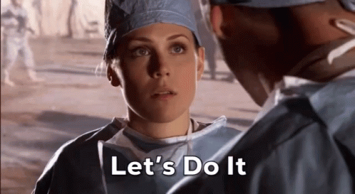Erin Krakow Army Wives GIF - Erin Krakow Army Wives Lets Do It GIFs