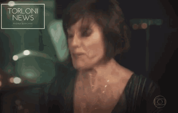 a blurred image of a woman with the words torloni news on the top