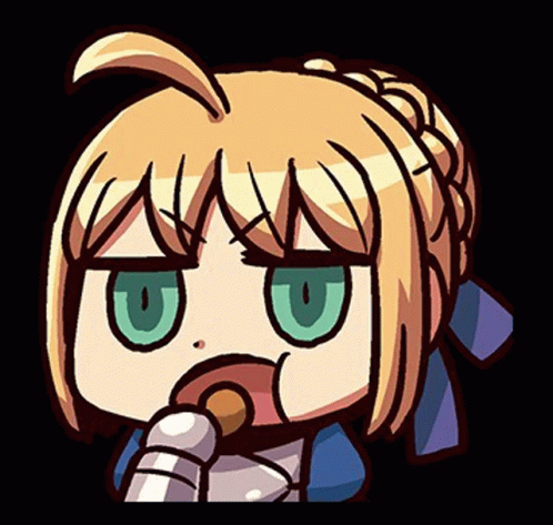 Fate Saber GIF - Fate Saber Riyo - Discover & Share GIFs