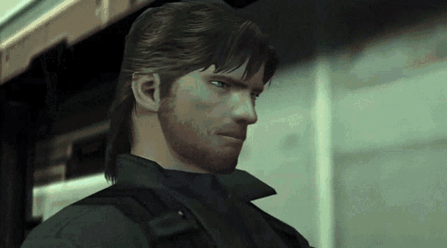Metal Gear Solid Snake GIF - Metal Gear Solid Snake Otacon GIFs