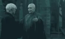 Voldemort Harry Potter GIF - Voldemort Harry Potter Hug GIFs