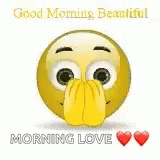 Emoji Good Morning Beautiful GIF - Emoji Good Morning Beautiful Heart ...