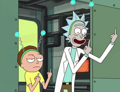 Rick And Morty Middle Finger GIF - Rick And Morty Middle Finger Fuck You GIFs