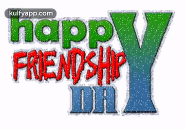 Happy Friendship Day - Simple Glitter.Gif GIF - Happy Friendship Day - Simple Glitter Happy Friendship Day Friendship Day GIFs