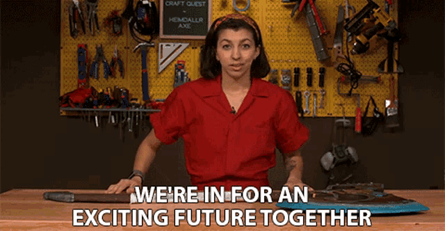 Were In For An Exciting Future Together Gabi GIF - Were In For An Exciting Future Together Gabi Myladysprout GIFs
