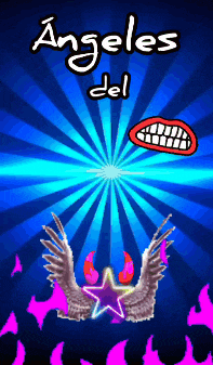 a poster that says angeles del with a star in the middle