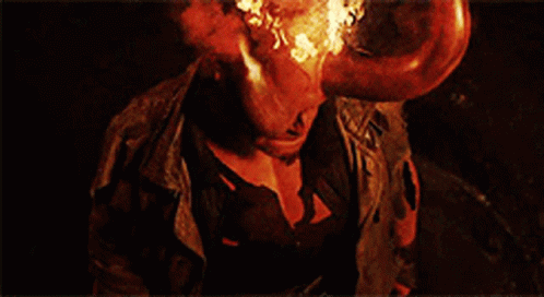 Hellboy Looking GIF - Hellboy Looking Fire GIFs