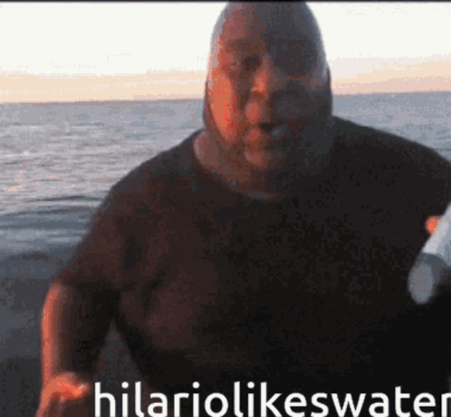 Hilario Likes Water Hilario GIF - Hilario Likes Water Hilario Swag GIFs