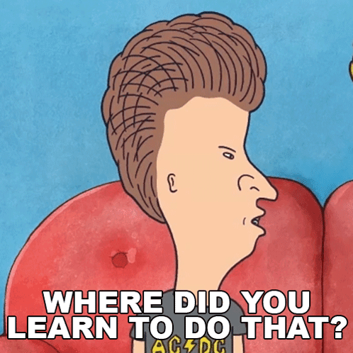 Where Did You Learn To Do That Butt-head GIF - Where Did You Learn To Do That Butt-head Mike Judge'S Beavis And Butt-head GIFs