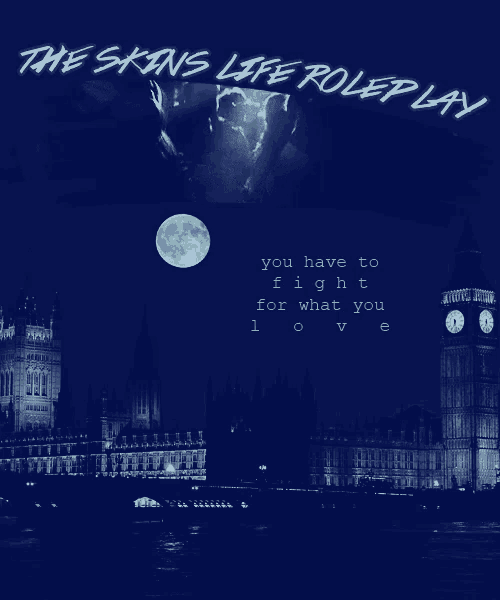 a poster for a movie called the skins life role play