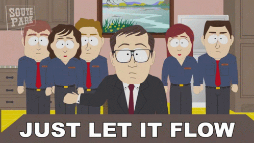 Just Let It Flow South Park GIF - Just Let It Flow South Park Trapped In The Closet GIFs
