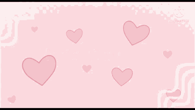 a pink background with white hearts and the words fxlly 's server