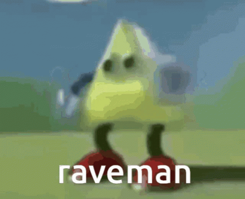 Raveman Rayman Lore GIF - Raveman Rayman Lore Music Make You Lose Control GIFs