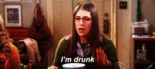 Drunk GIF - Drunk Big Bang Theory Mayim GIFs