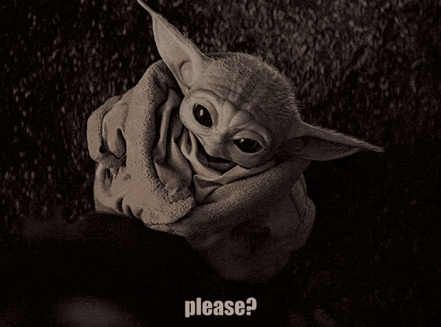 Please Baby Yoda GIF - Please Baby Yoda Baby GIFs