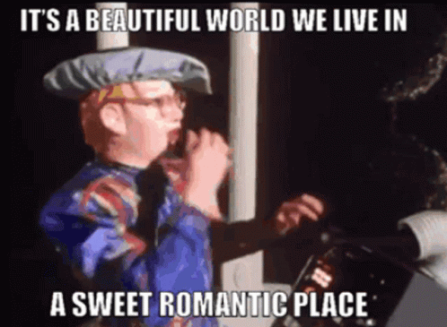 Beautiful World Devo GIF - Beautiful World Devo Wonderful Place GIFs
